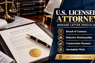 draft a professional breach of contract demand letter