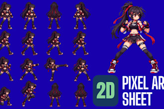 do pixel art sprite sheet nsfw 2d game art sprite pixel art animation