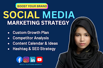 create a social media marketing strategy