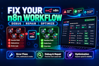 fix debug and optimize your n8n automation workflows
