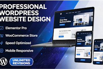 design a wordpress website