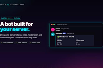 build a custom discord bot in python for your server