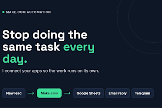 build makecom automations to save you time and connect your apps