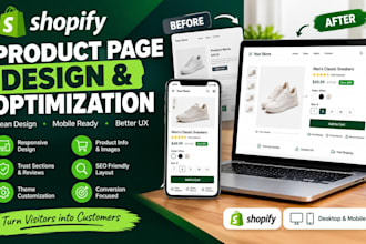 design and optimize shopify product pages for better conversions