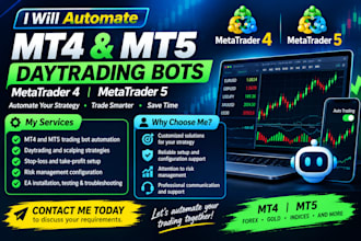 automate daytrader mt5 trading bot, mt4 trading bot metatrader 5, metatrader 4