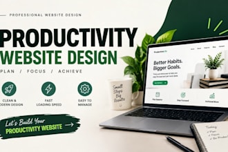 productivity website, saas website, project management, business website