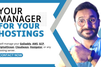 be your hosting manager for AWS, gcp, do, cloudways and godaddy
