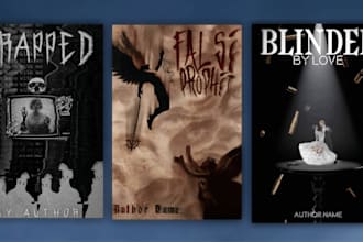 do unique book covers, ebook covers