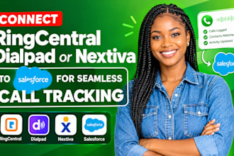 connect ringcentral dialpad nextiva to salesforce for seamless call tracking