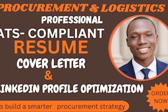 do procurement and logistics resume