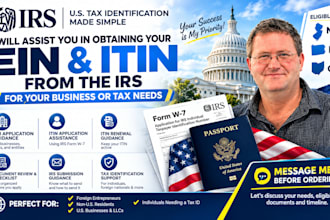 assist you in obtaining your ein and itin from irs
