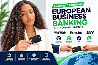 help setup wise revoult lhv european business bank account for non residents
