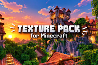 customize minecraft textures, blocks,  and visuals for bedrock edition