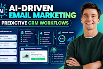 set up ai email marketing automation and predictive CRM workflows