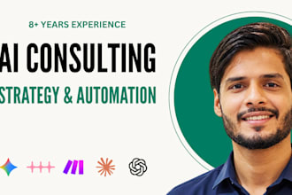 be your ai consultant for ai strategy, ai automation and an ai roadmap
