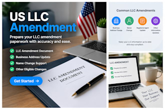 file US llc amendments and update business information