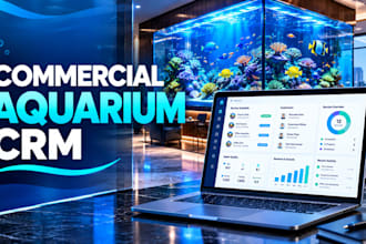 do commercial aquarium maintenance aquarium service saltwater marine crm manage