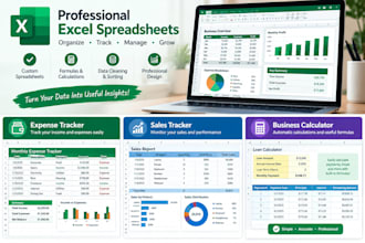 create a custom excel spreadsheet for your small business
