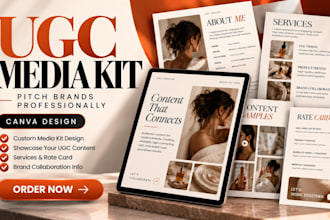 ugc portfolio ugc media kit media kit influencer media kit canva website ugc