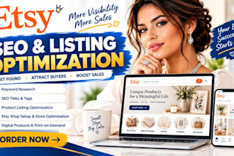 design etsy digital product, do etsy SEO for etsy digital products, on etsy shop