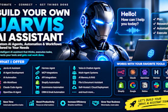 build custom jarvis ai assistant shopify ai agent automation task email hermes