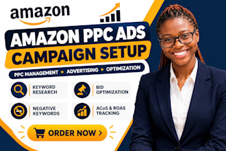 setup amazon fba ppc ads campaign, ppc management, amazon advertising, ppc ads