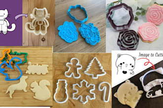 convert your image or logo into a 3d printable cookie cutter stl
