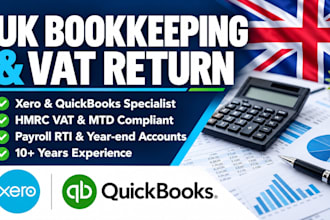 do UK accounting and bookkeeping in xero