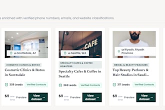collect targeted business data and b2b leads