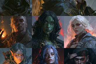 design fantasy heroes and villains for your rpg