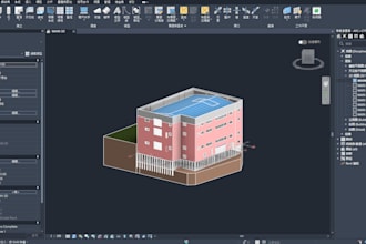 convert cad or PDF to revit bim model