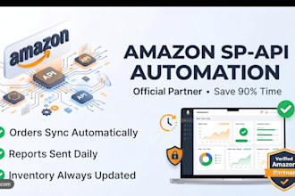 integrate amazon sp API for complete seller automation and integrations