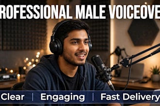 do clear telugu voice over for youtube videos ads and reels
