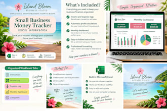 create a simple income and expense tracker for your business