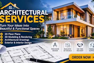 create architectural 3d exterior rendering and realistic house visualization