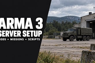 setup your arma 3 server, custom arma3 mods script create missions