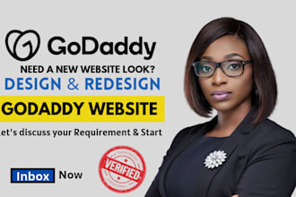 godaddy website design develop godaddy website redesign godaddy website godaddy