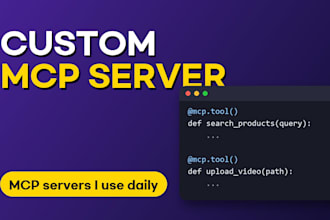 build custom mcp servers for claude code, cursor, and korean apps like naver