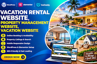 create a vacation rental, rental website, airbnb website, vacation website