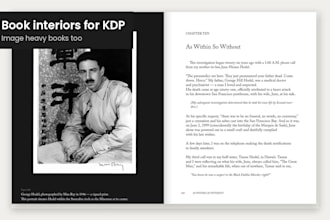 do KDP book interior formatting and layout for paperback and hardcover
