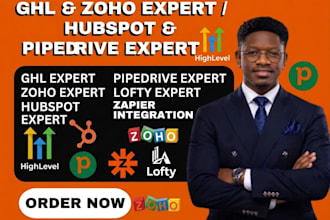 ghl expert zoho expert hubspot expert pipedrive expert lofty zapier integration