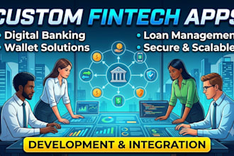 develop fintech mobile apps digital banking wallet and loan management
