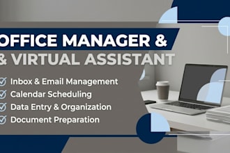 be your virtual office manager