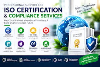 provide iso compliance certificates