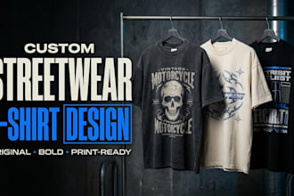 design bold urban apparel graphics for your brand