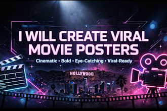 create viral ai movie posters and thumbnails for youtube