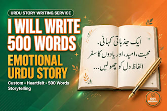write emotional 500 words urdu stories