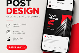 creative professional instagram post design