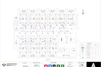 draw 2d electrical drawings and single line diagrams in autocad