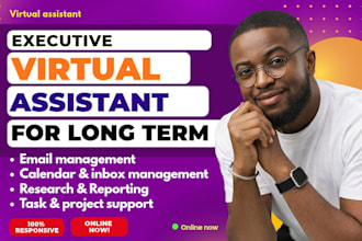 executive virtual assistant, general VA personal assistant, social media manager